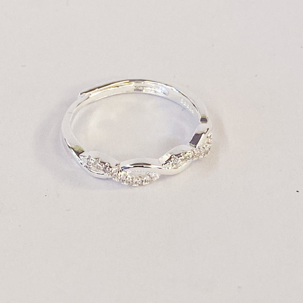  编号53  轻奢爱交织戒指 简约