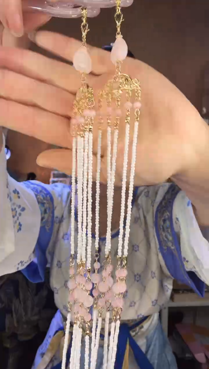 非金属醋酸簪子一对