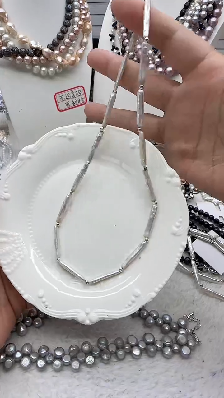 淡水珍珠未镶嵌套链59