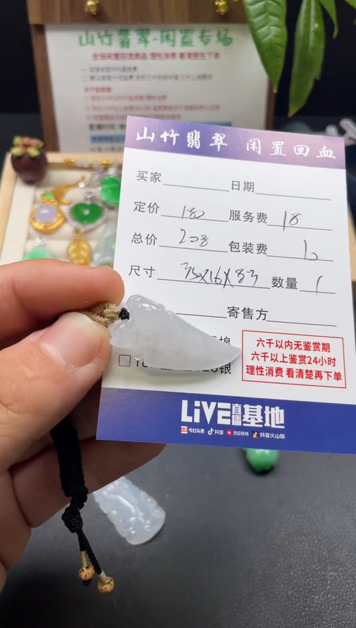 颈饰未镶嵌翡翠3002905