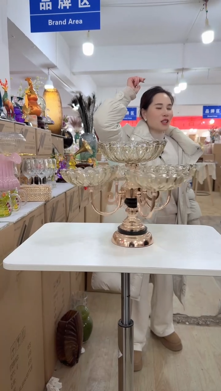 【闪购商品】无铅玻璃洛芙花器-a-早40