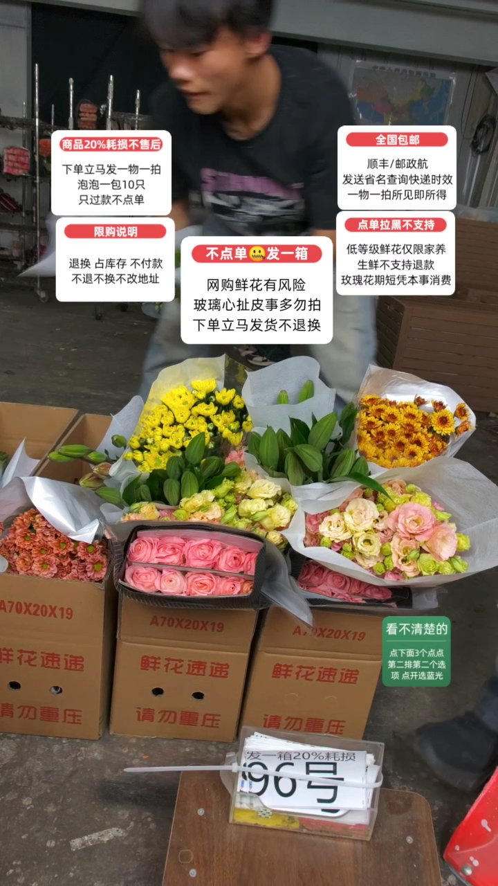 20%耗损发一箱❤号96