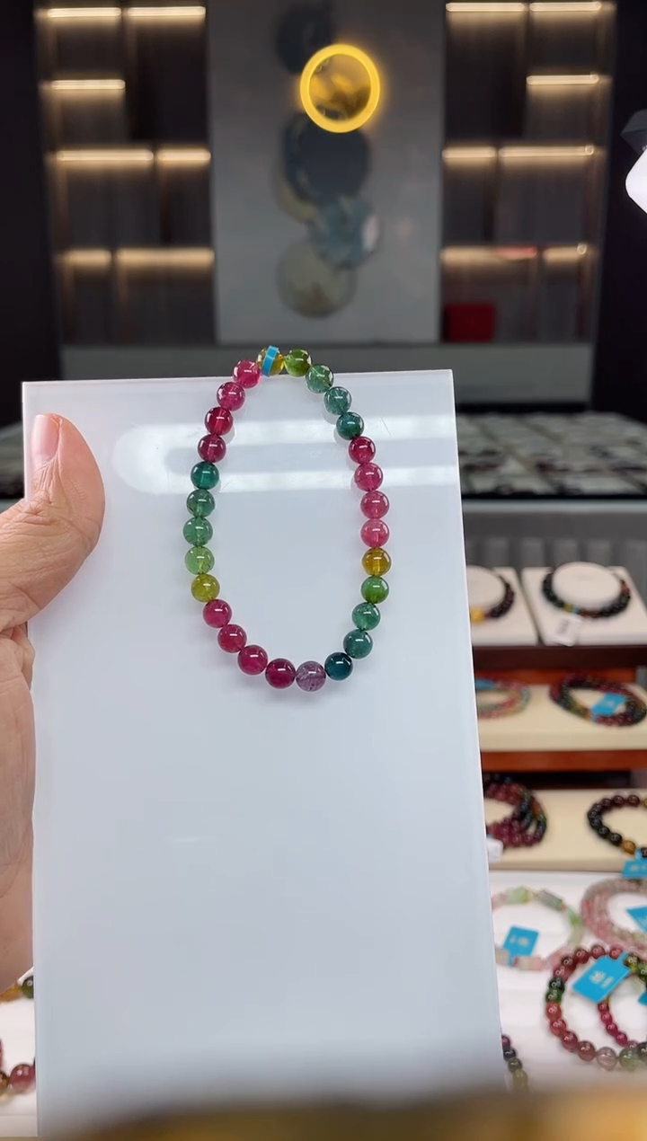 【闪购商品】碧玺单圈手串未镶嵌（多样性发一条）Q