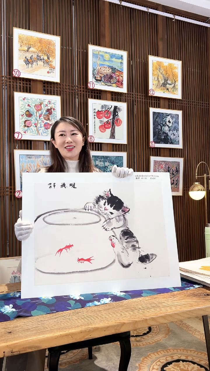 版画版画耿玉琨名章限量版画S