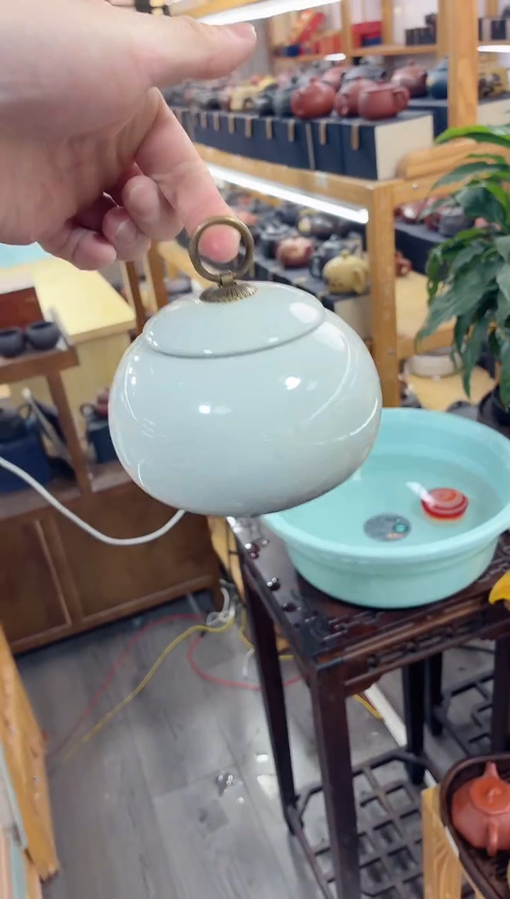 瓷片哥窑茶叶罐11