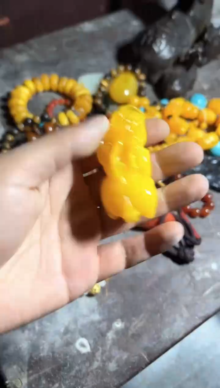 【闪购商品】蜜蜡手链未镶嵌【闪购商品闪购商品】