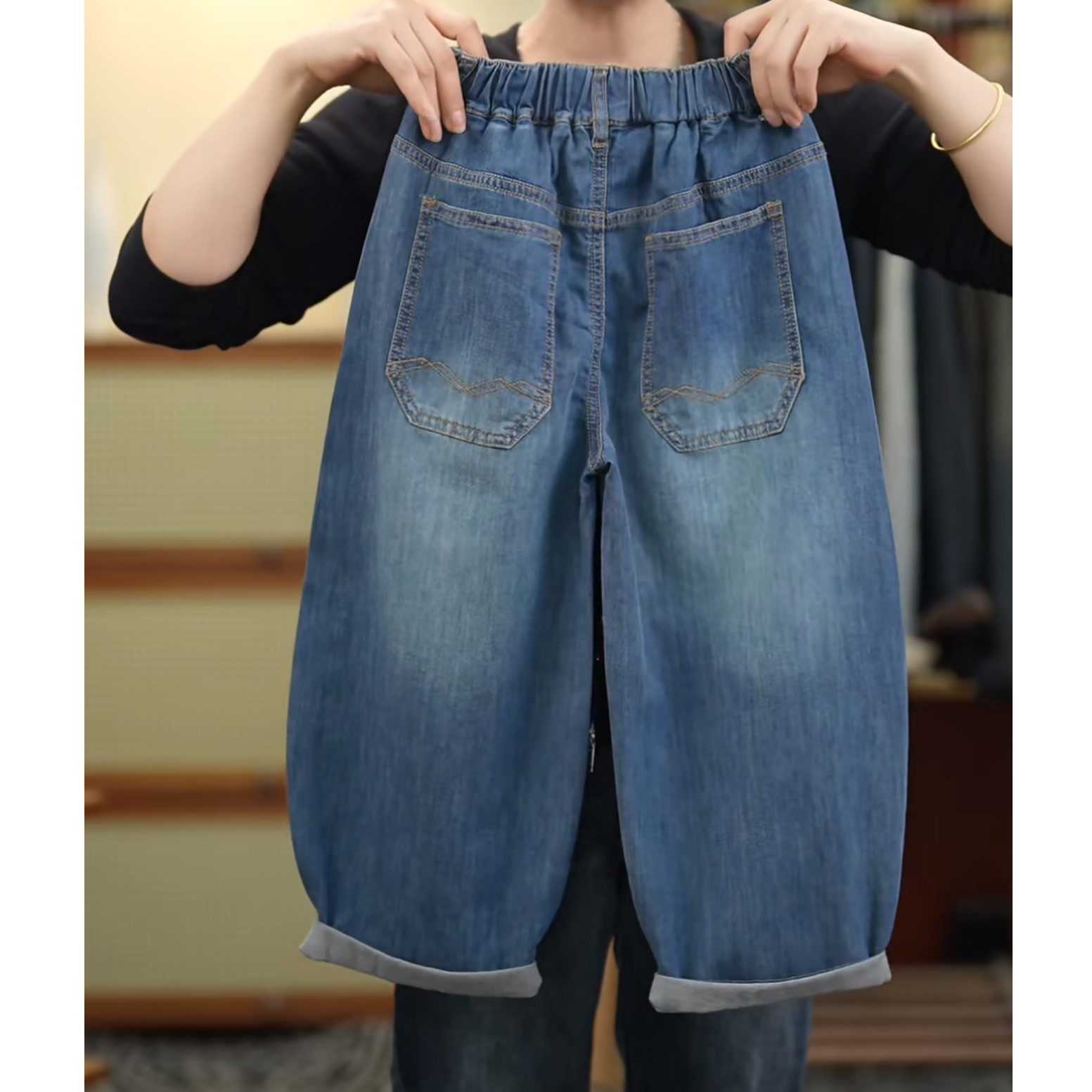 男童夏季裤子天丝薄款儿童牛仔裤百搭宽松中大童简约老爹裤夏天潮