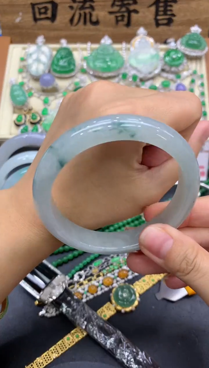 【闪购商品】翡翠手镯未镶嵌402-中国好珍宝