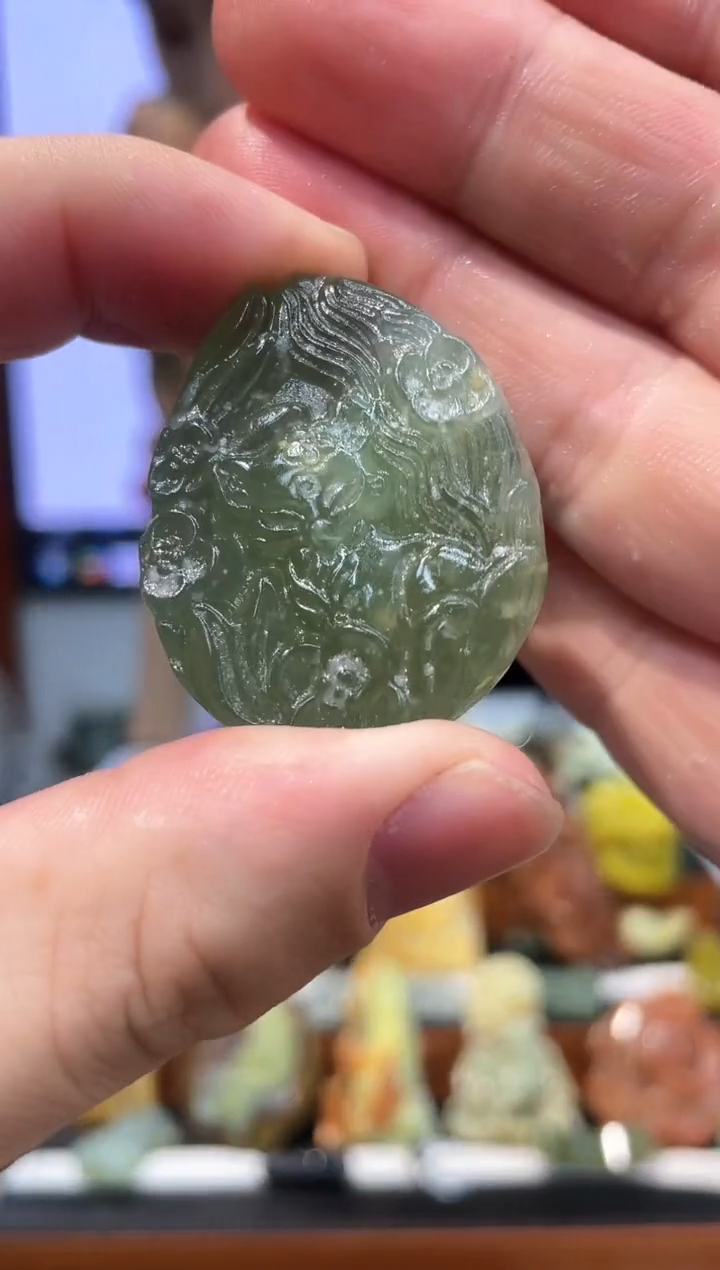 【闪购商品】岫玉吊坠未镶嵌·