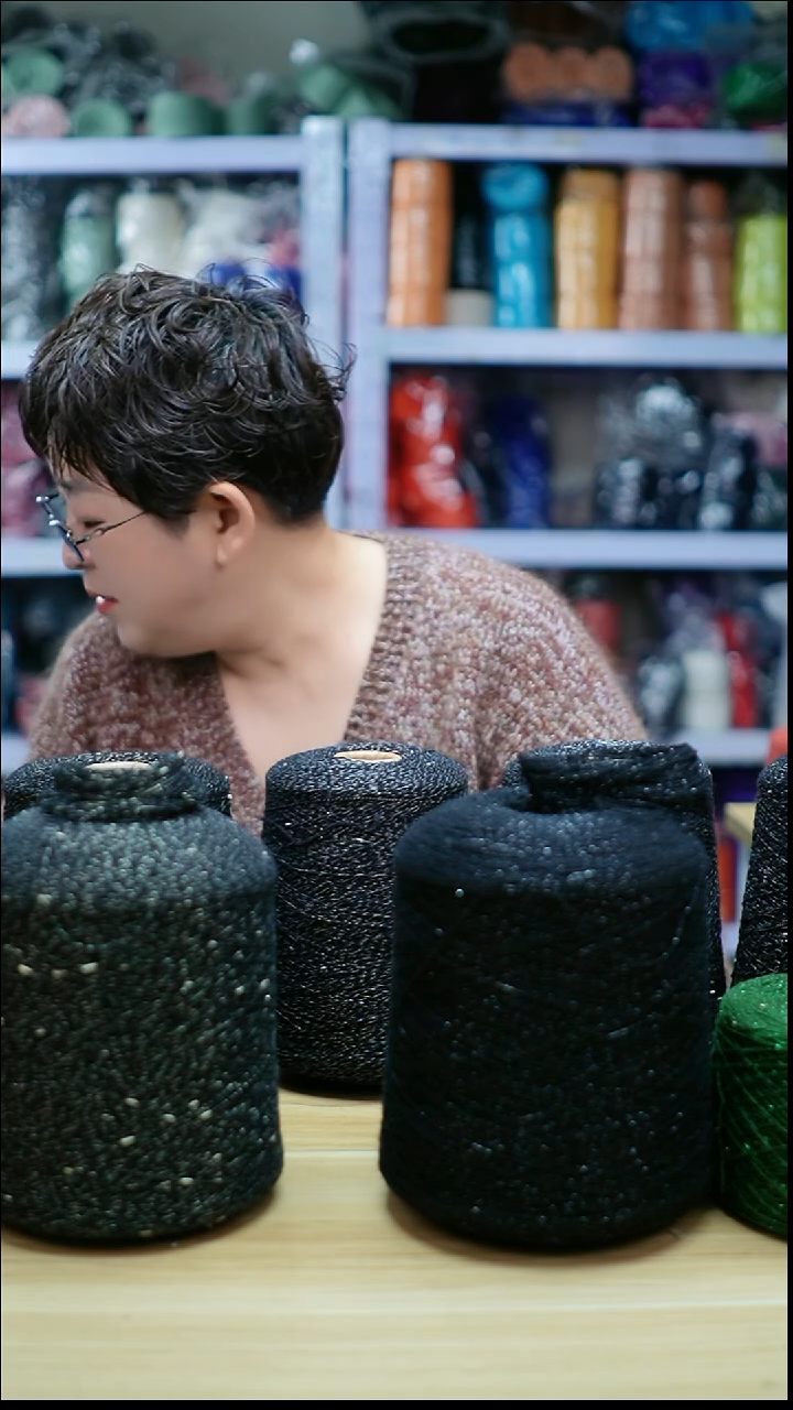 羊绒欢姐手编线A652