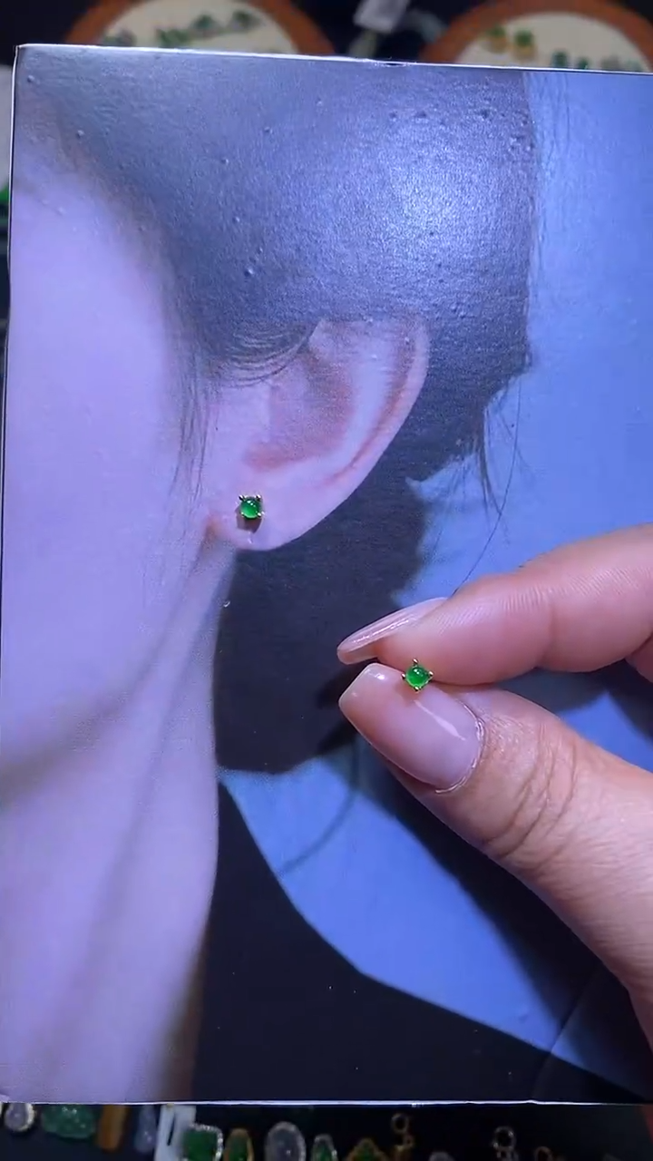 【闪购商品】翡翠吊坠(不含链)银S925镶嵌1