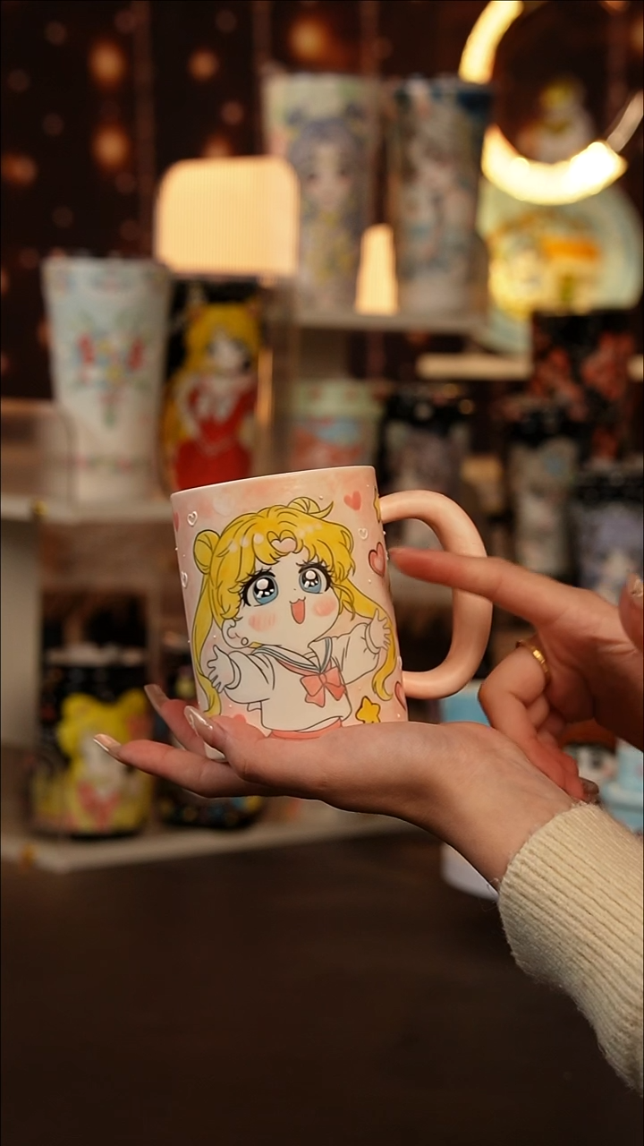 （玉泥）景德镇手工手绘文创陶瓷杯