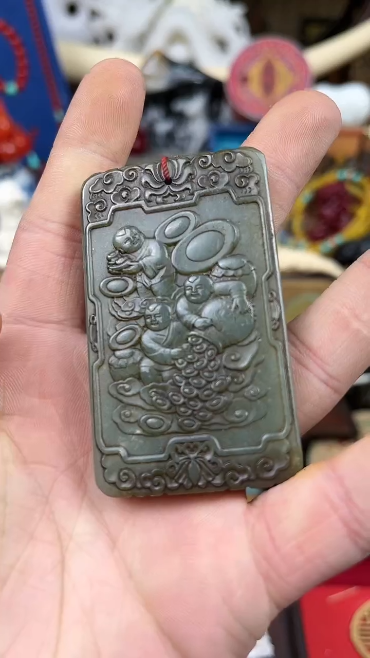 【闪购商品】和田玉颈饰未镶嵌 糖果果果果果果果链接