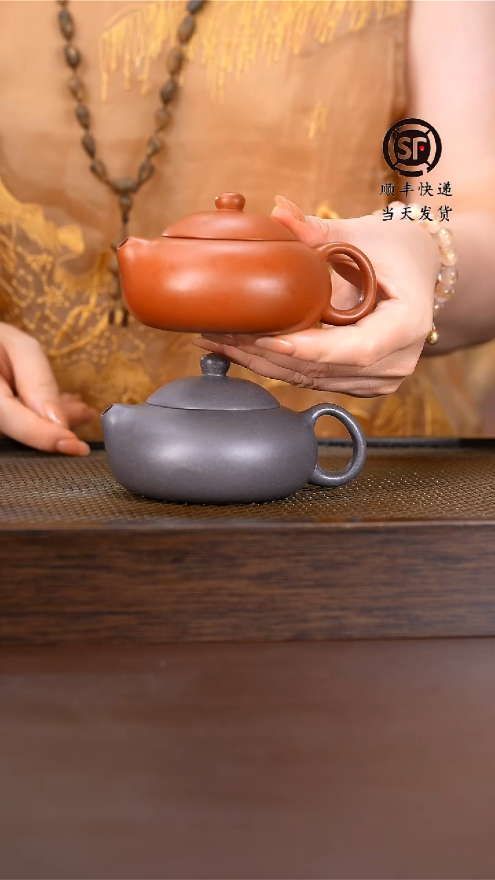 茶壶紫砂观**风原矿手工壶