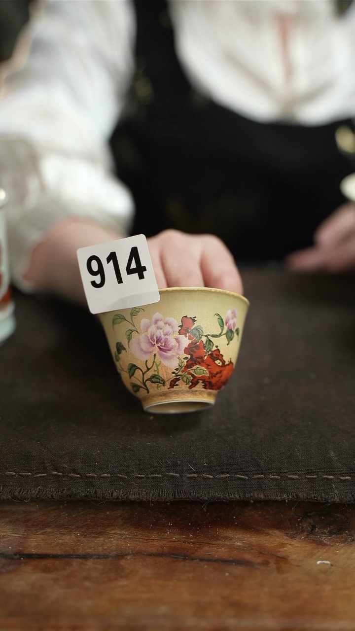 【闪购商品】杯914等烟雨陶瓷手作主人杯