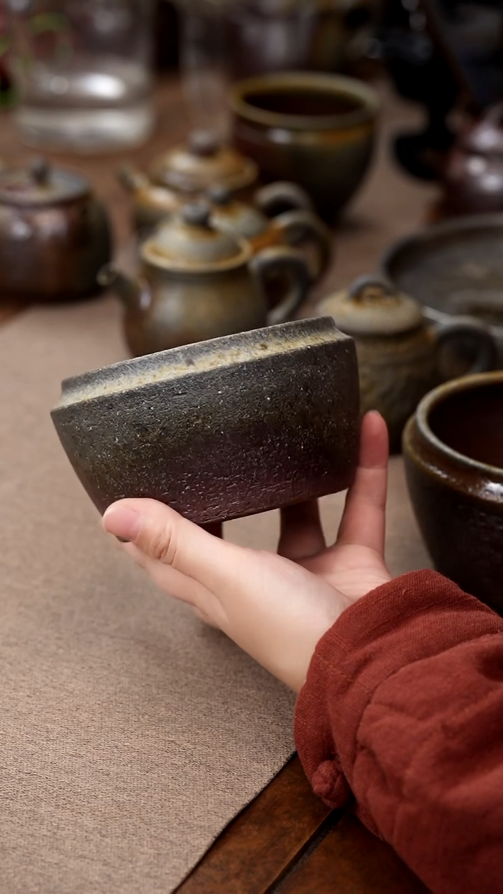 茶壶紫砂柴烧古韵水洗