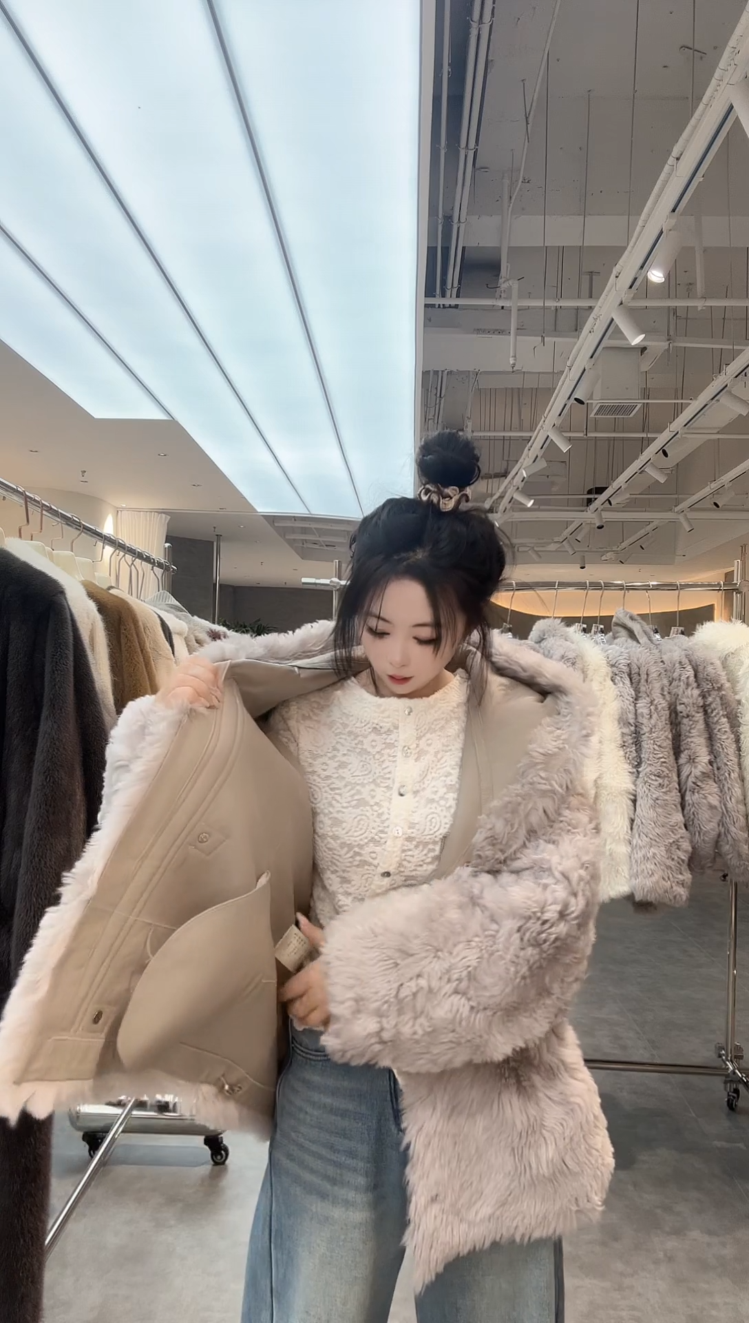 托斯卡纳羊皮羊毛B59812