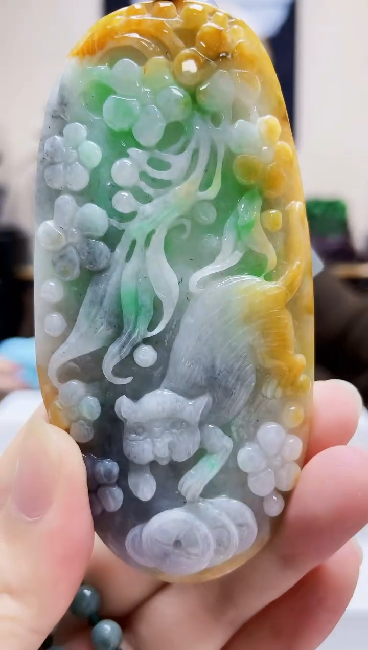 未镶嵌定制翡翠吊坠125
