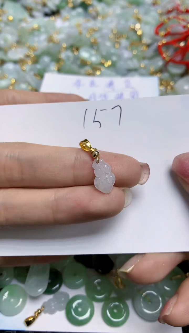 【闪购商品】翡翠颈饰合金  天然A货翡翠