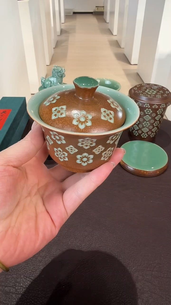 青瓷手工茶器包邮