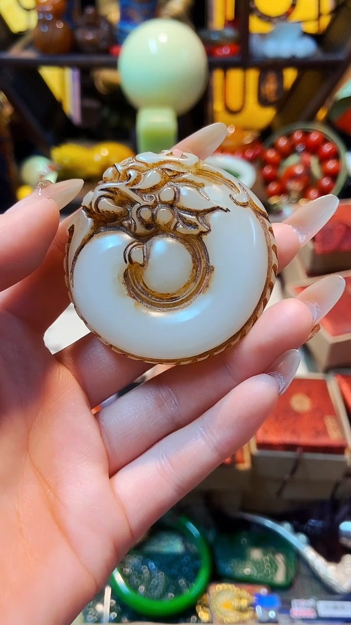 【闪购商品】和田玉挂件未镶嵌主播推荐主播推荐