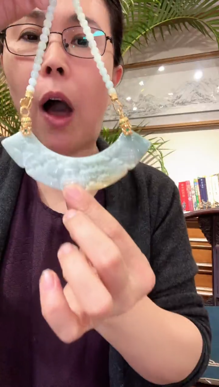 【闪购商品】翡翠颈饰未镶嵌国风