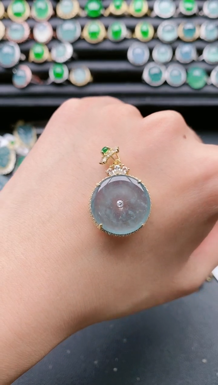 【闪购商品】翡翠戒指银S925镶嵌1111111111