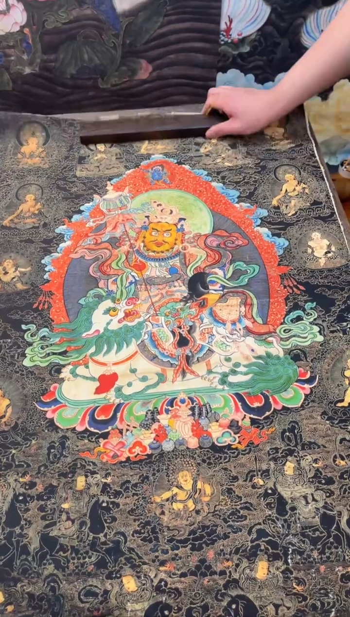 卷轴画刘洋画院老六专属w944