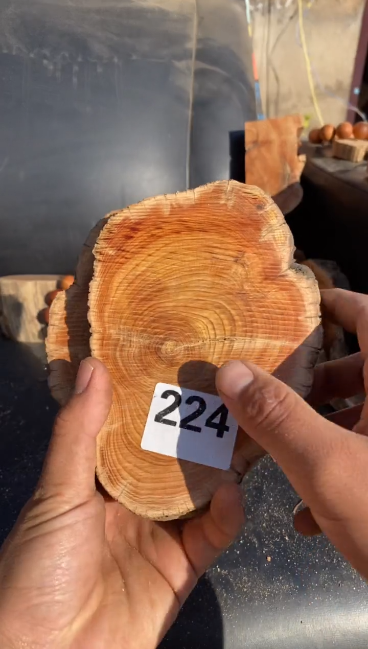 柏木（崖柏）太行陈化崖柏切片！随机（1单1片）224