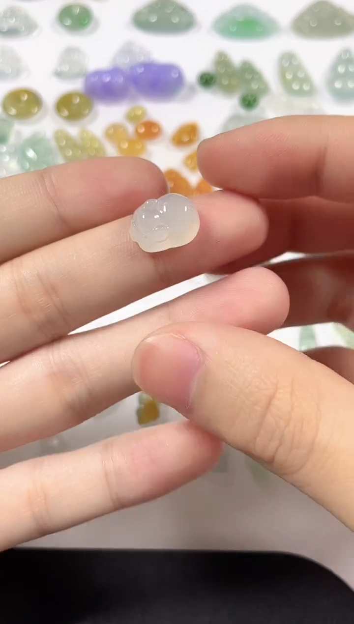 未镶嵌裸石翡翠缅甸天然翡翠8886