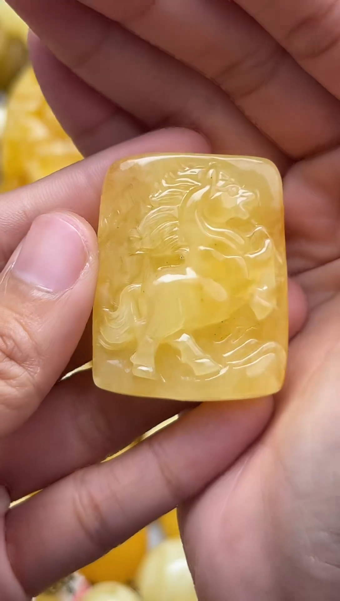 裸石蜜蜡未镶嵌天然蜜蜡微瑕珠子 假一赔万