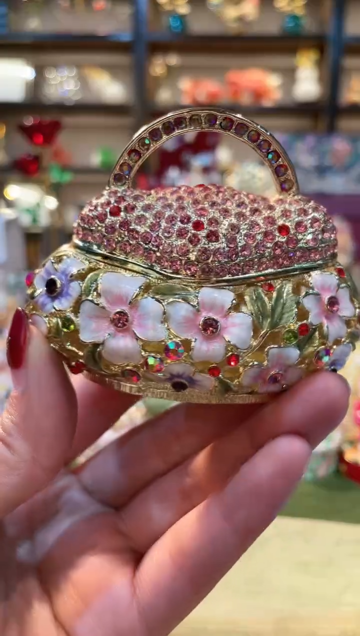 【闪购商品】精致珐琅彩首饰盒