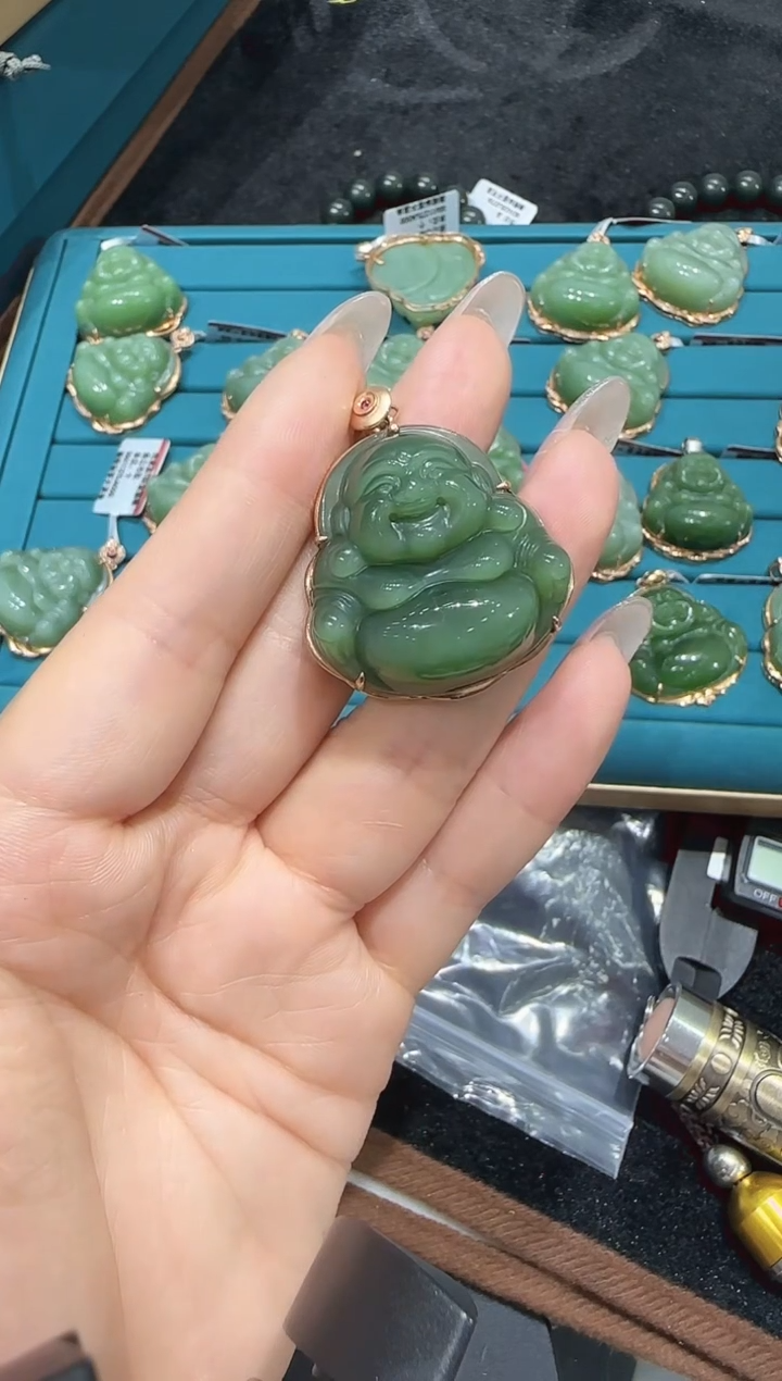 【闪购商品】和田玉吊坠/多样性发未镶嵌R524