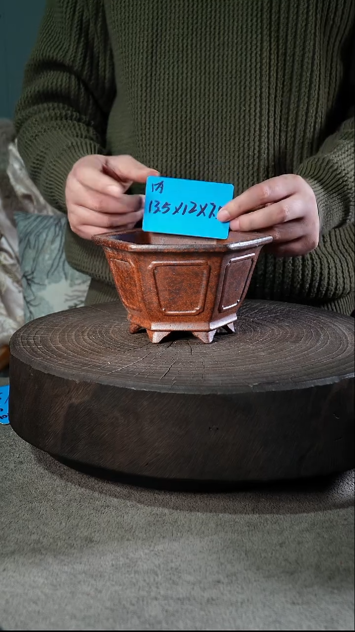 A36 宜兴紫砂花盆