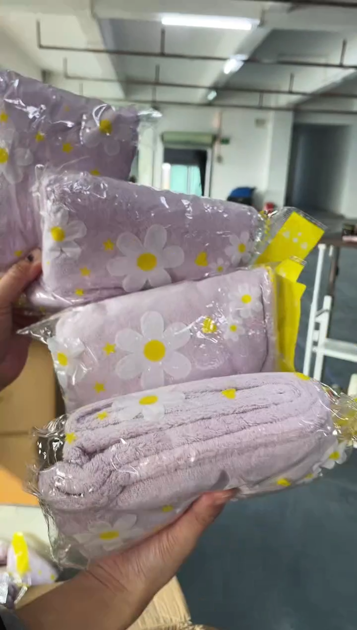 布到手4个/干发帽颜色款式不挑