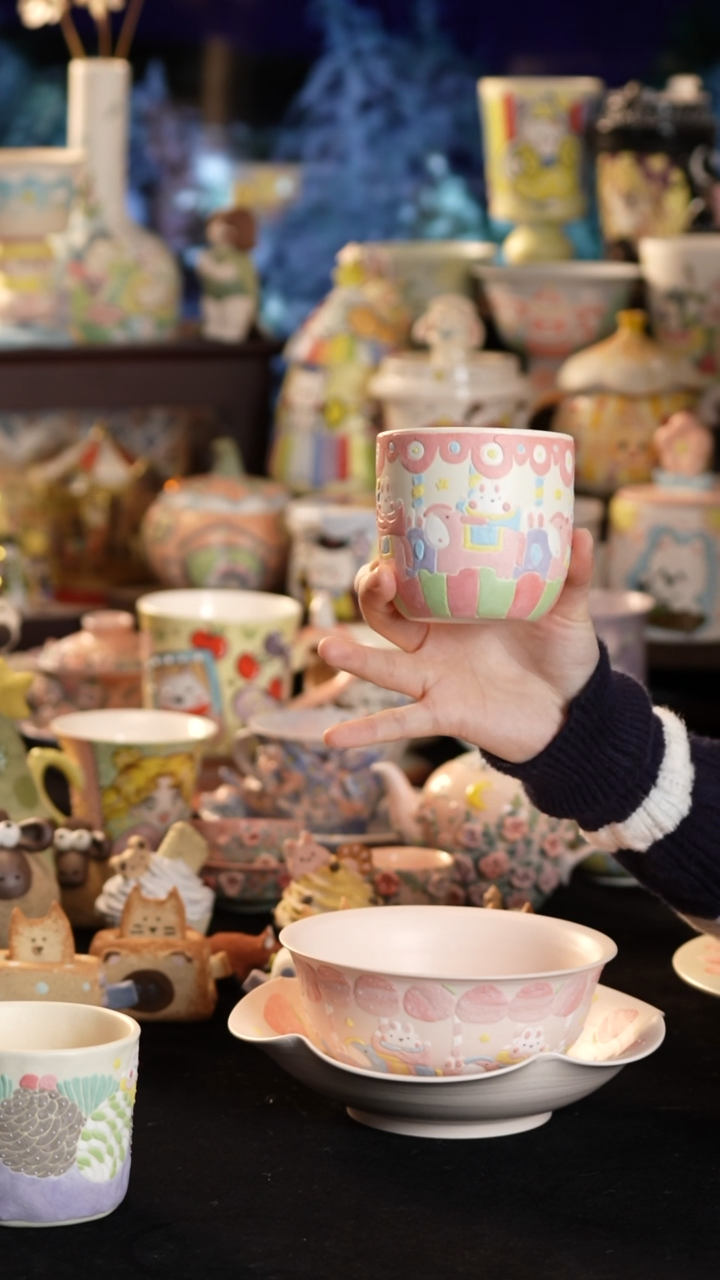 其他陶景德镇釉下彩手绘设计师款陶瓷