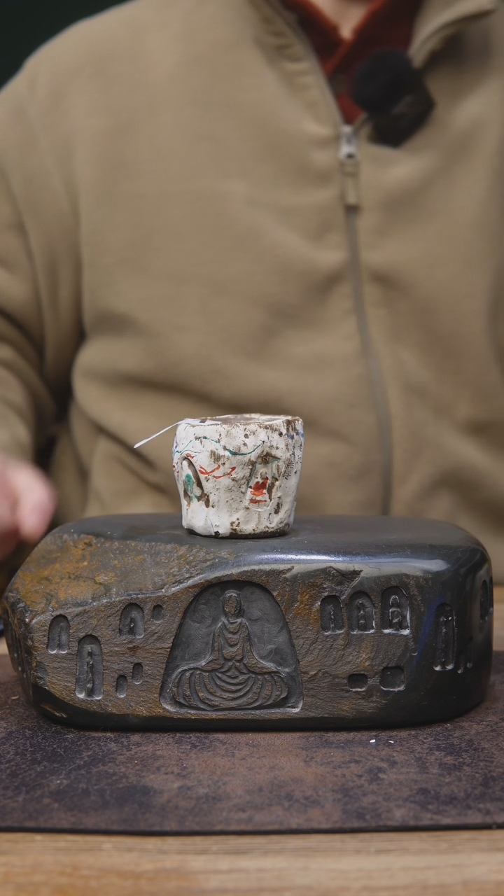 【闪购商品】贰悦手绘佛窟茶具371