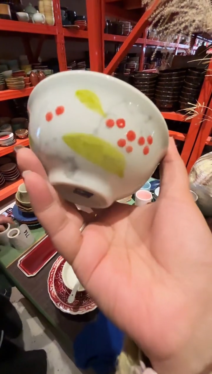 瓷片小***️m280手绘小茶碗福利