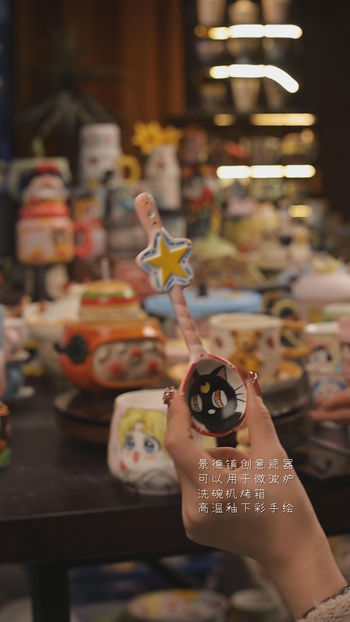 景德镇釉下彩绘设计师款式陶瓷