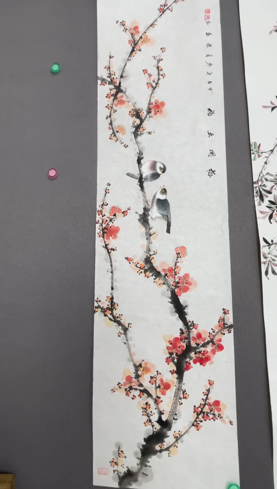 国画国画山水花鸟作品