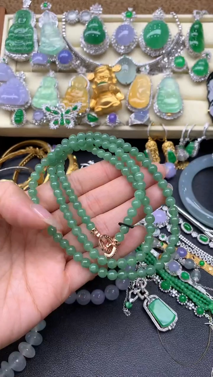 【闪购商品】翡翠手串未镶嵌414-中国好珍宝