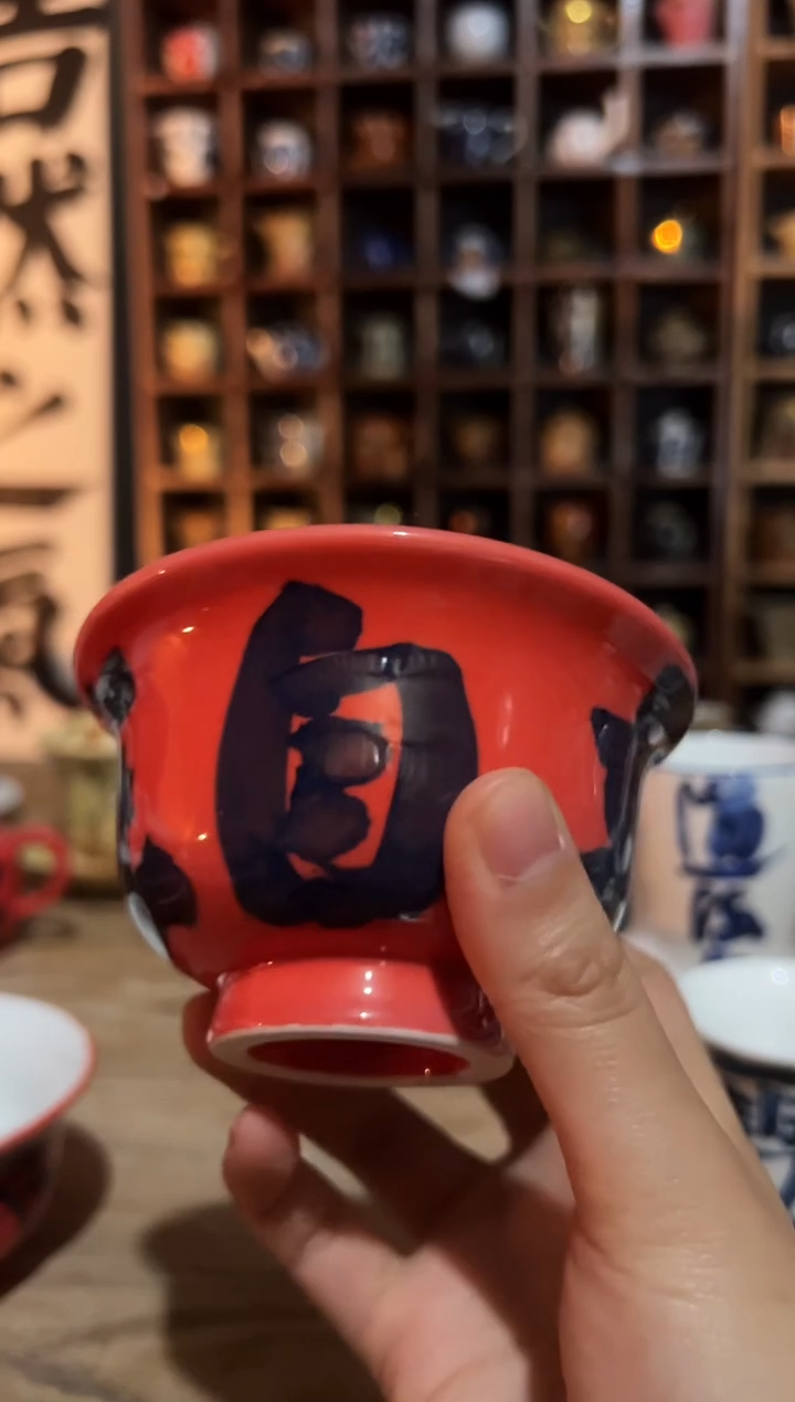 【闪购商品】观云听雨原创手绘茶具