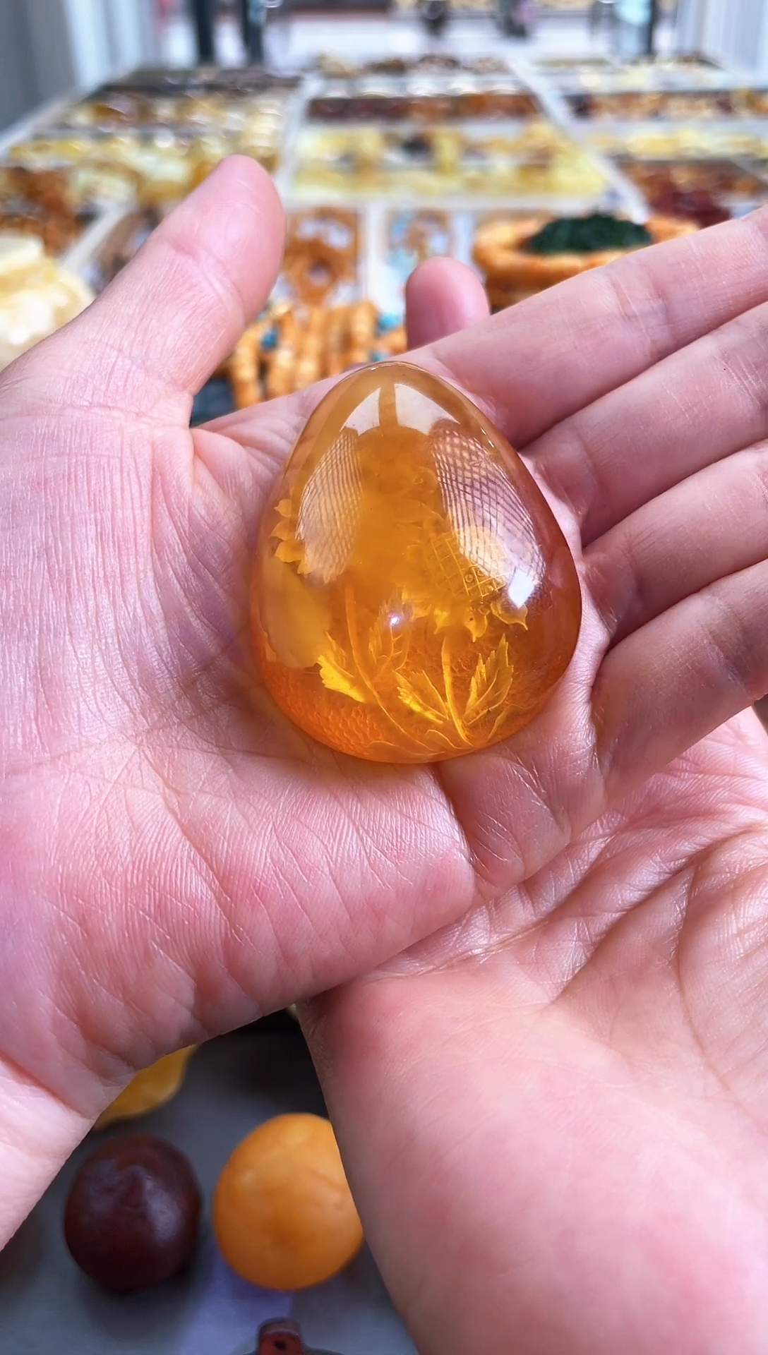 【闪购商品】琥珀吊坠(不含链)未镶嵌吊坠