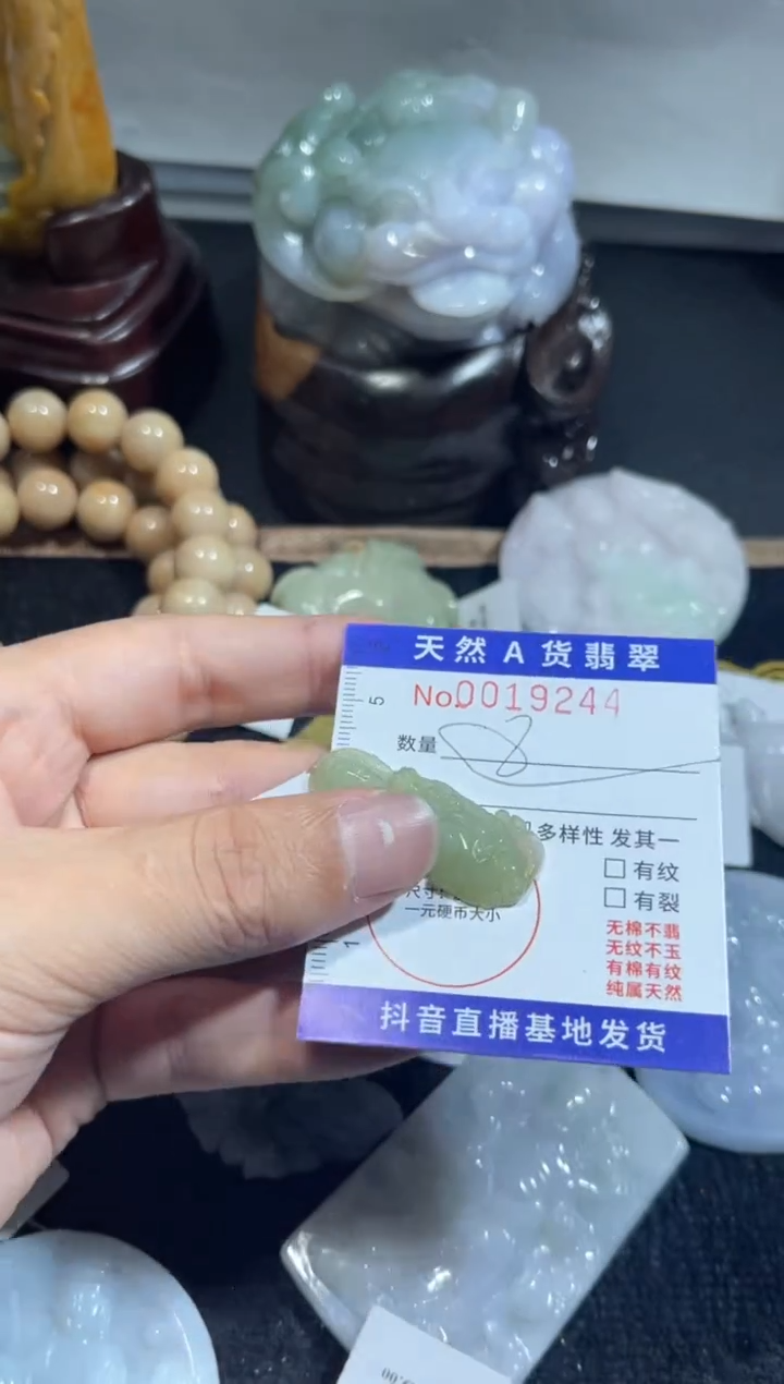 【闪购商品】翡翠颈饰未镶嵌00019244