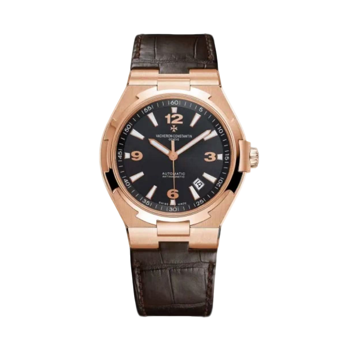99新 Vacheron Constantin/江诗丹顿 47040玫金/哈馆/单表