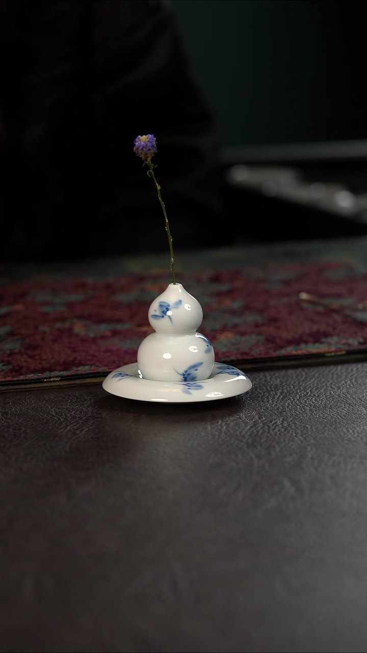 厚力煊兰花头葫芦香插 套组