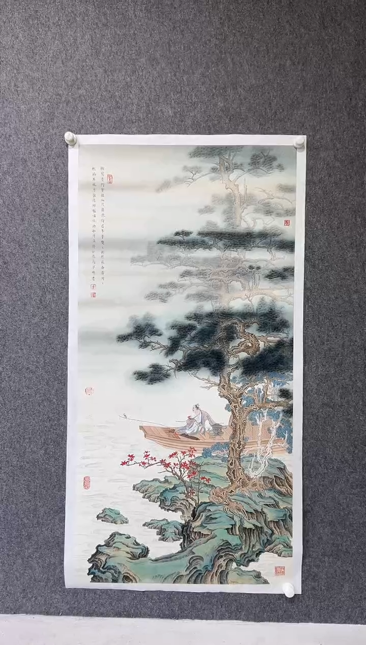 【闪购商品】绘画马宁晞-8平尺-国画-红