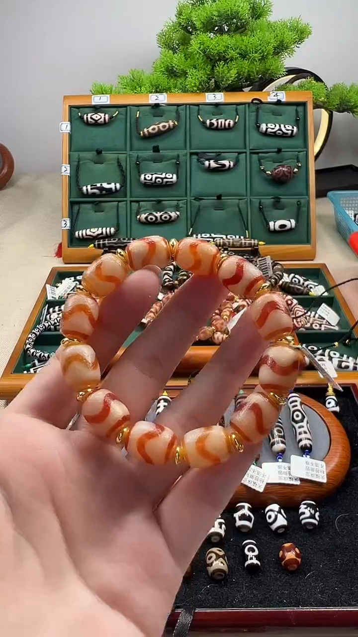 玛瑙/玉髓（覆膜）颈饰合金27（微瑕随机发货）