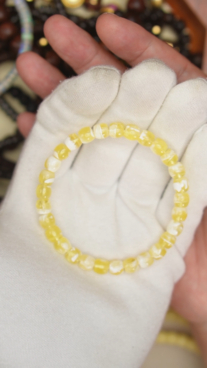 【闪购商品】蜜蜡珠宝奇石未镶嵌约7mm+（单件）