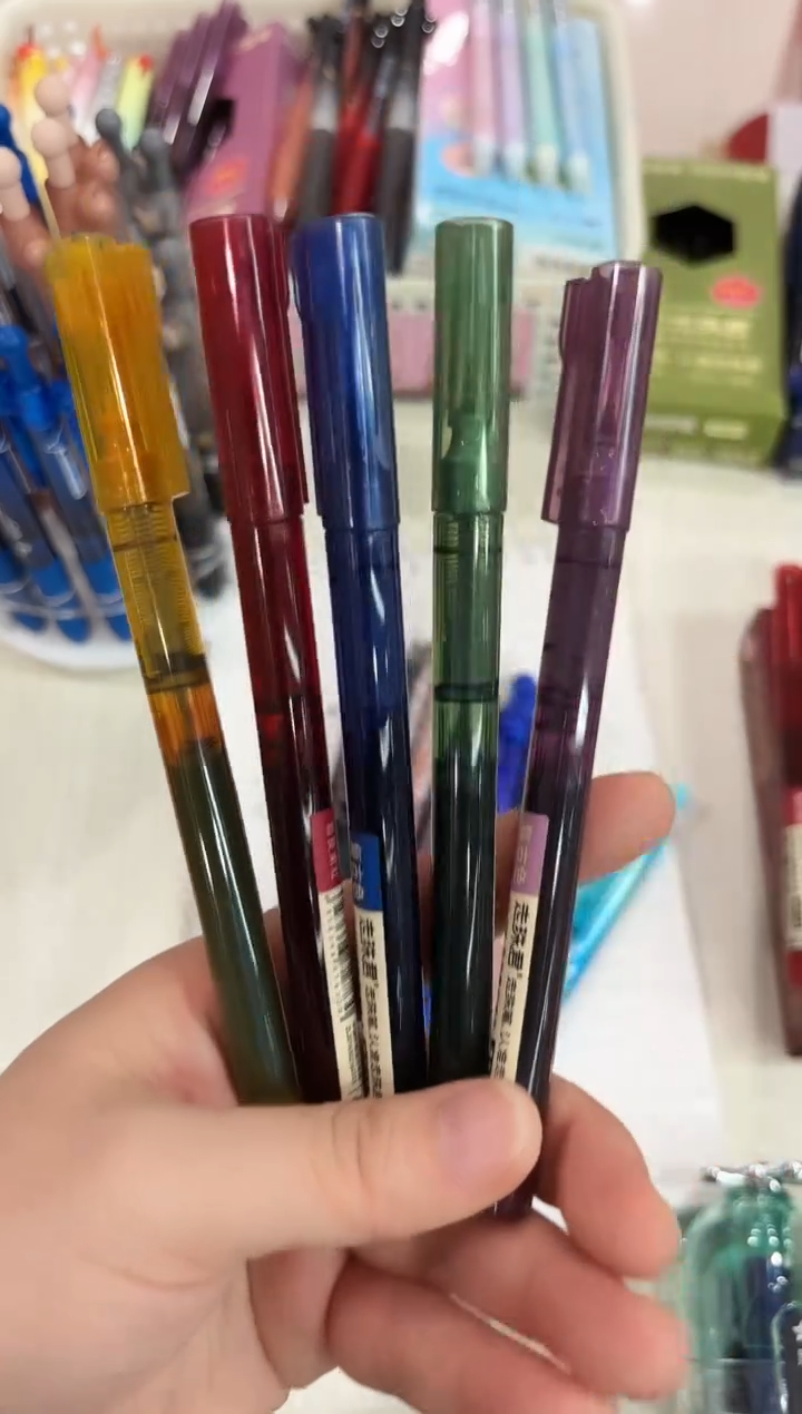 石头DS-904走珠笔盒装0.5----5支（5个笔杆）